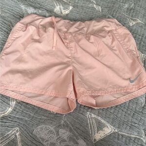 Nike Women's Light Pink Athletic Shorts
